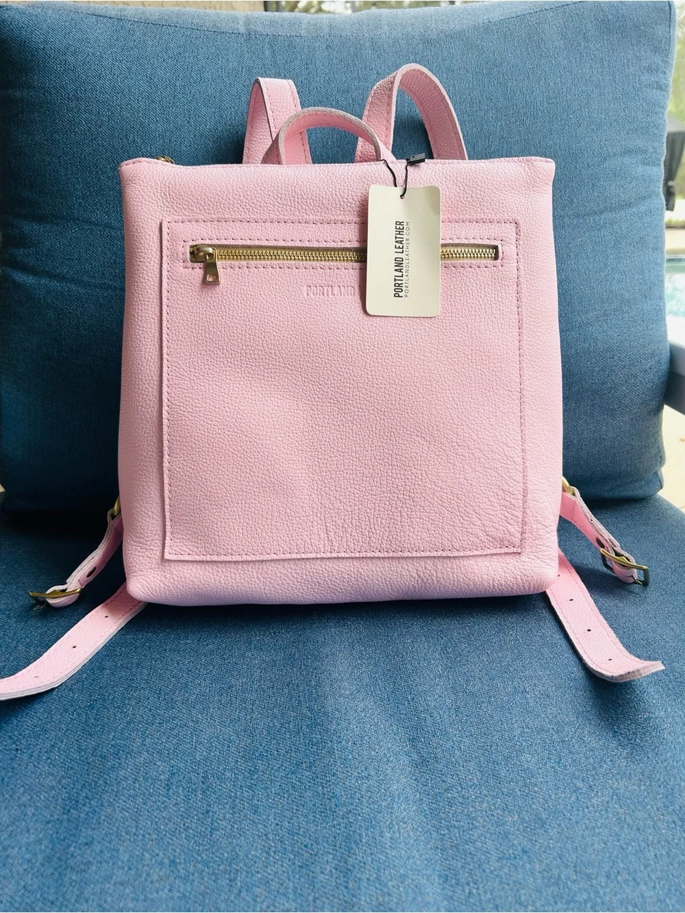 Portland Leather Goods Large Tote Backpack